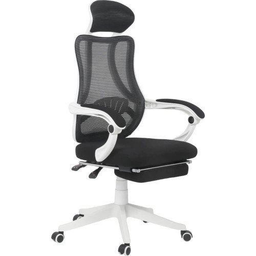 Scaun de birou ergonomic off 927 alb