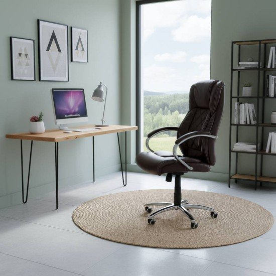 Office chairs with massage OFF 933 brown