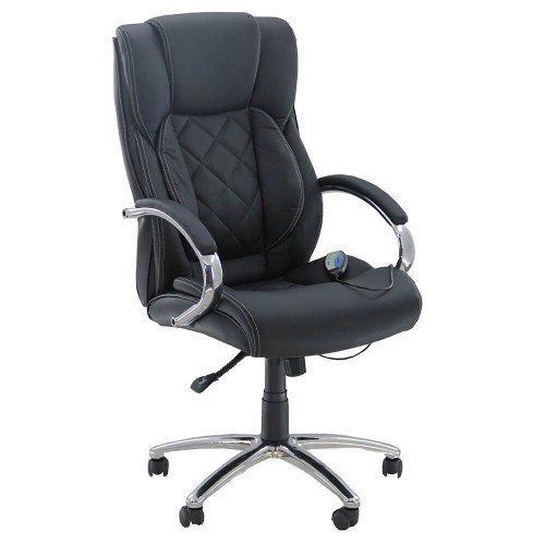 Scaune de birou cu masaj OFF 933 negru scauneonline.ro imagine noua 2022