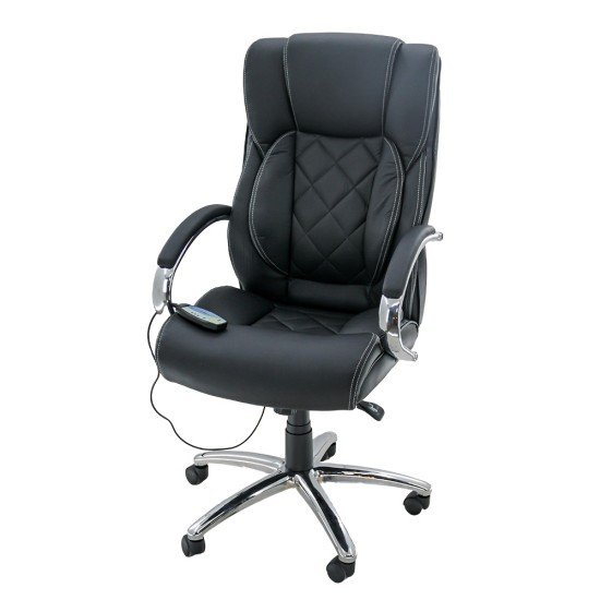 Massage Office Chair OFF 933 black