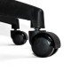 Scaun ergonomic negru cu tetiera reglabila si suport lombar OFF 987
