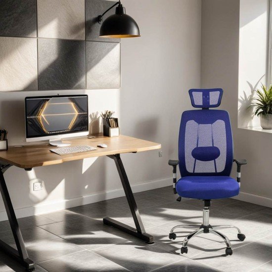Ergonomic office chair OFF 988 blue