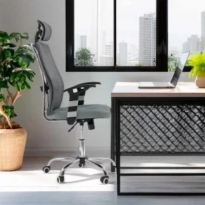 Scaun ergonomic de birou OFF 988 gri