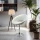 Scaun relaxare REL218 alb