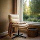 Scaun de relaxare REL 407 crem