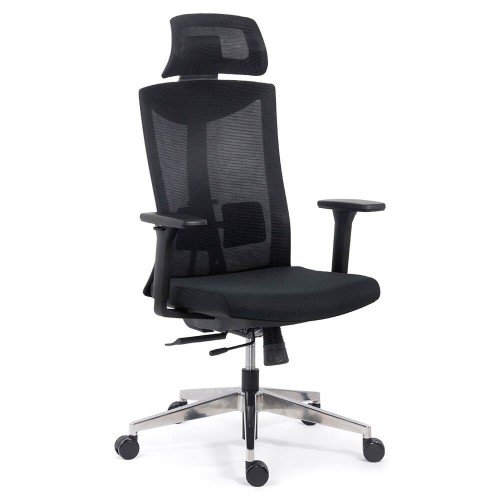 Scaun ergonomic multifunctional SYYT 9501 negru scauneonline.ro