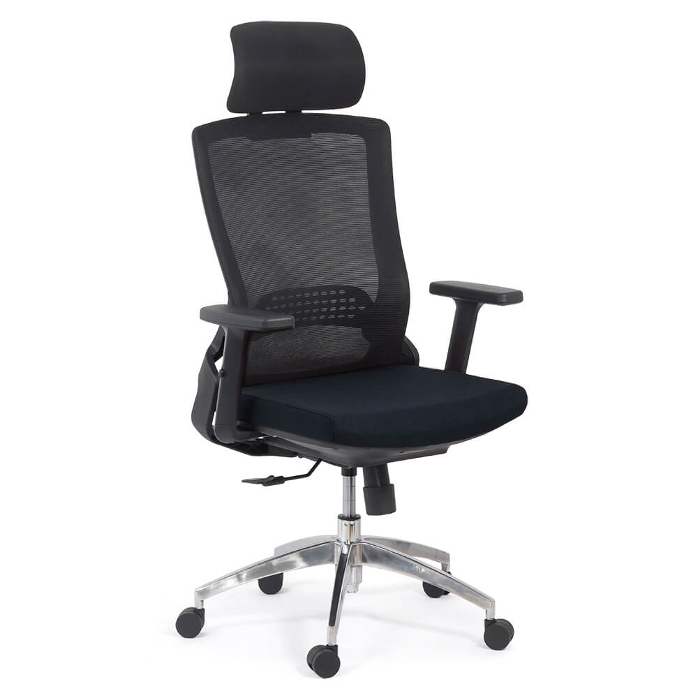 Scaun ergonomic cu brate reglabile SYYT 9504 negru scauneonline.ro