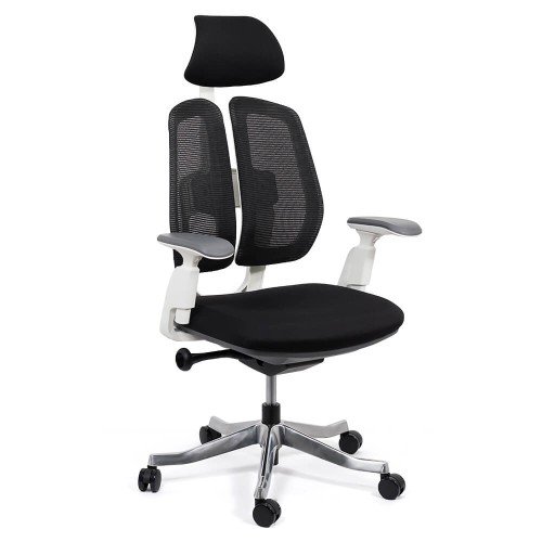Scaun ergonomic multifunctional cu brate reglabile SYYT 9505 negru scauneonline.ro