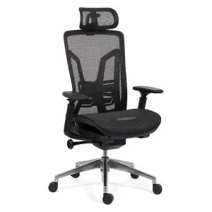 Scaun ergonomic multifunctional cu brate reglabile SYYT 9506 negru