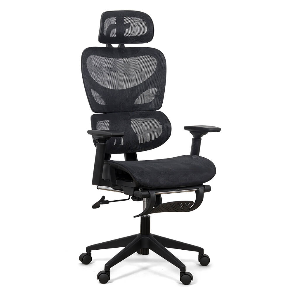 Scaun Ergonomic Multifunctional Cu Brate Reglabile Syyt 9508 Negru