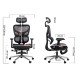 Scaun ergonomic multifunctional cu suport lombar SYYT 9508 negru