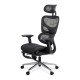 Scaun ergonomic multifunctional cu suport lombar SYYT 9508 negru