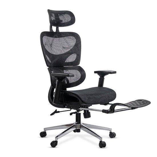 Multifunctional ergonomic chair with adjustable arms SYYT 9508 black