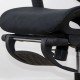 Scaun ergonomic multifunctional cu suport lombar SYYT 9508 negru