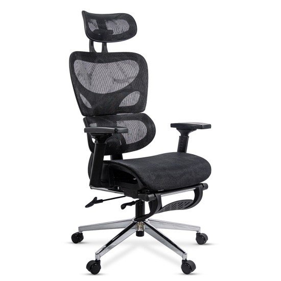 Multifunctional ergonomic chair with adjustable arms SYYT 9508 black