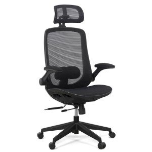 Multifunctional ergonomic chair with folding arms SYYT 9509 black Multifunctional ergonomic chair with folding arms SYYT 9509 black