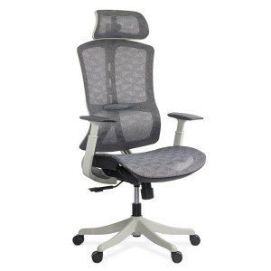 Ergonomic office chair with adjustable headrest SYYT 9511 gray Ergonomic office chair with adjustable headrest SYYT 9511 gray