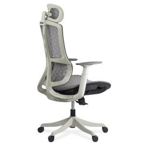 Ergonomic office chair with adjustable headrest SYYT 9511 gray Ergonomic office chair with adjustable headrest SYYT 9511 gray