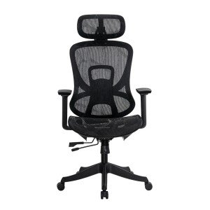 Black ergonomic mesh office chair with 3D adjustable arms SYYT 9518 Black ergonomic mesh office chair with 3D adjustable arms SYYT 9518