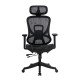 Black ergonomic mesh office chair with 3D adjustable arms SYYT 9518