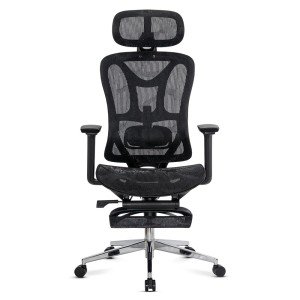 Black ergonomic office chair with lumbar support and 3D adjustable arms SYYT 9519 Black ergonomic office chair with lumbar support and 3D adjustable arms SYYT 9519