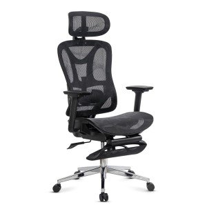 Black ergonomic office chair with lumbar support and 3D adjustable arms SYYT 9519 Black ergonomic office chair with lumbar support and 3D adjustable arms SYYT 9519