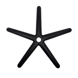 Black metal star base resistant up to 150 kg Black metal star base resistant up to 150 kg