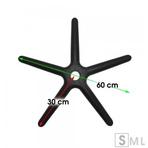 Base stand for seats D600 Base stand for seats D600