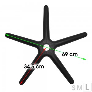 Base stand for seats D690 Base stand for seats D690