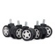 Set 5 roti gumate pentru scaune gaming Set 5 roti gumate pentru scaune gaming