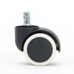 Set 5 role gumate pentru scaune de birou - Alb Set 5 role gumate pentru scaune de birou - Alb