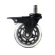 Silicone castors with brake for office chair Silicone castors with brake for office chair