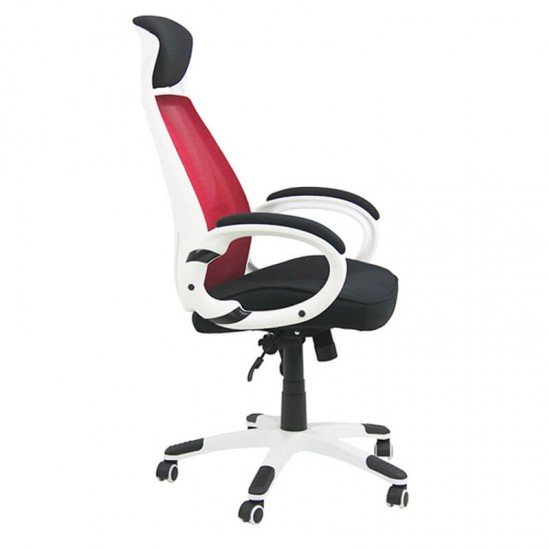 Scaun ergonomic OFF 912 rosu Scaun ergonomic OFF 912 rosu