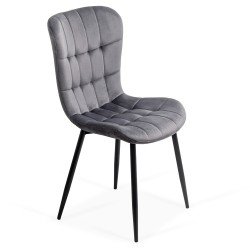 Scaun de living gri BUC 247 Scaun de living gri BUC 247