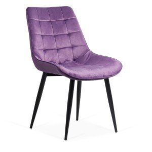 Velvet living chair and metal frame BUC 206 purple Velvet living chair and metal frame BUC 206 purple