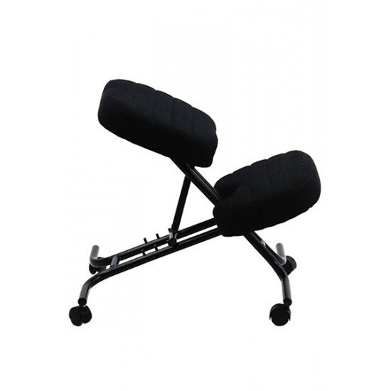 Scaun birou tip kneeling chair OFF093 negru Scaun birou tip kneeling chair OFF093 negru