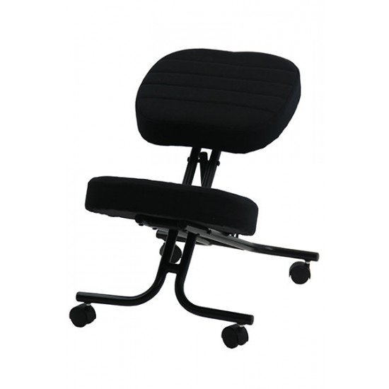 Scaun birou tip kneeling chair OFF093 negru Scaun birou tip kneeling chair OFF093 negru