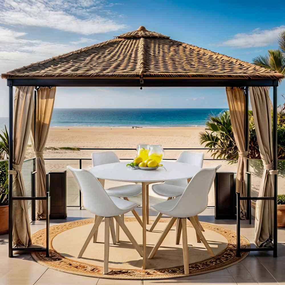 Scaune terasa BUC 242 albe