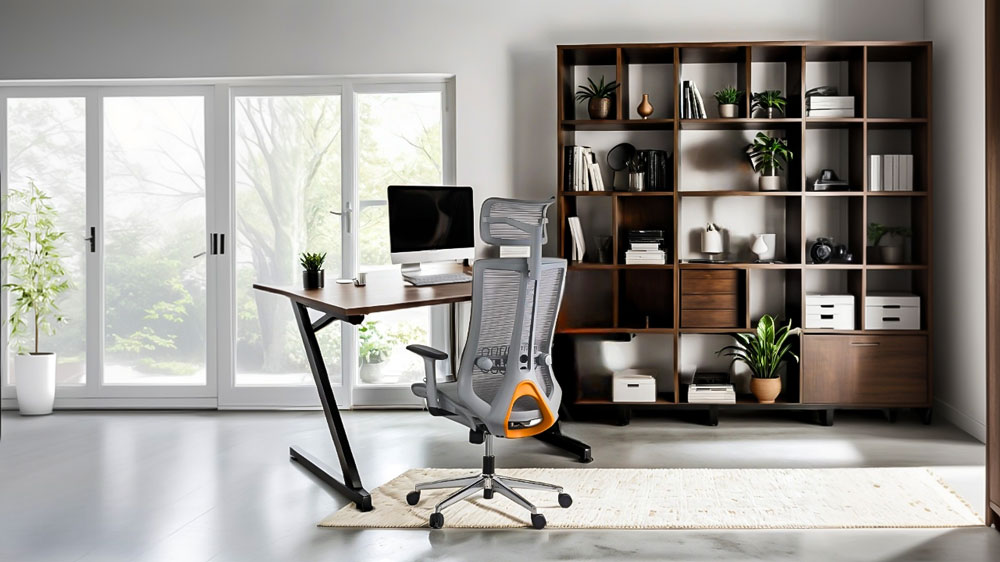 Scaun de birou SYYT 9510 gri