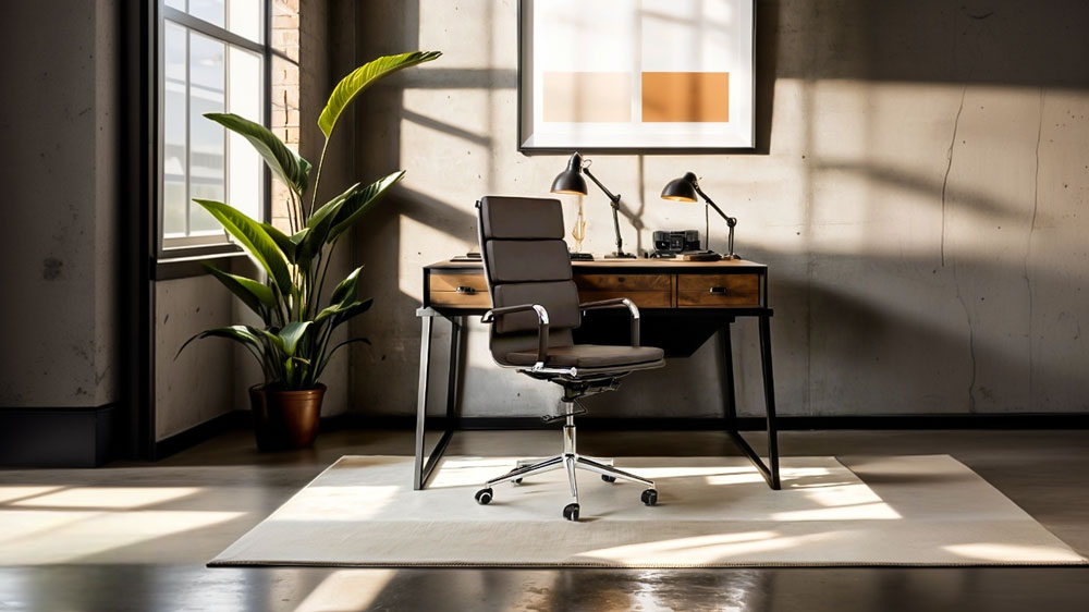 Scaun de birou OFF 808 maro