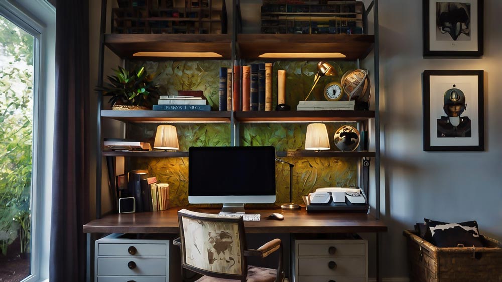 Amenajarea biroului de acasa