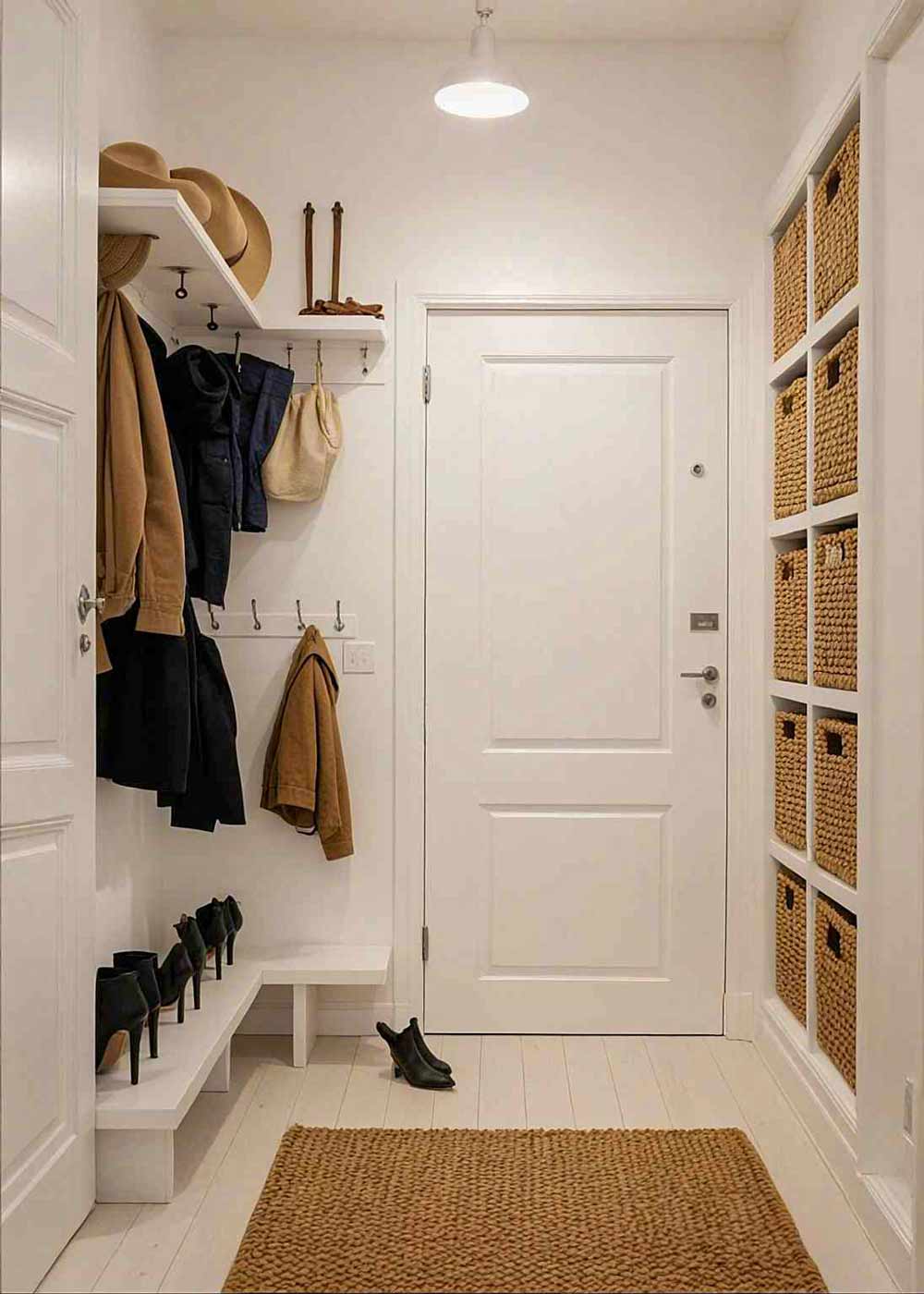 Amenajarea holului patrat