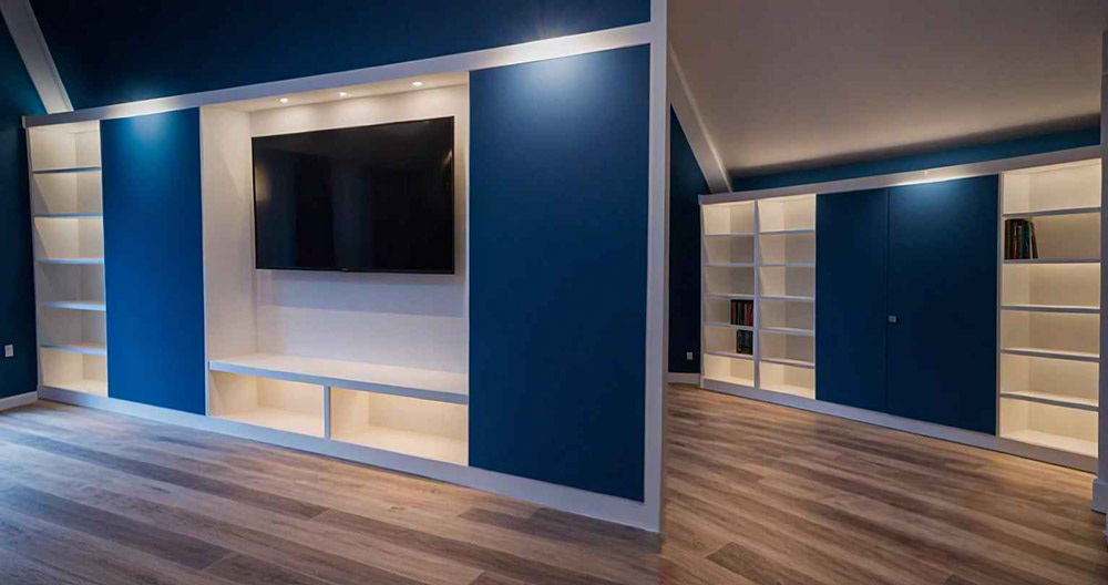 Televizor complet mascat