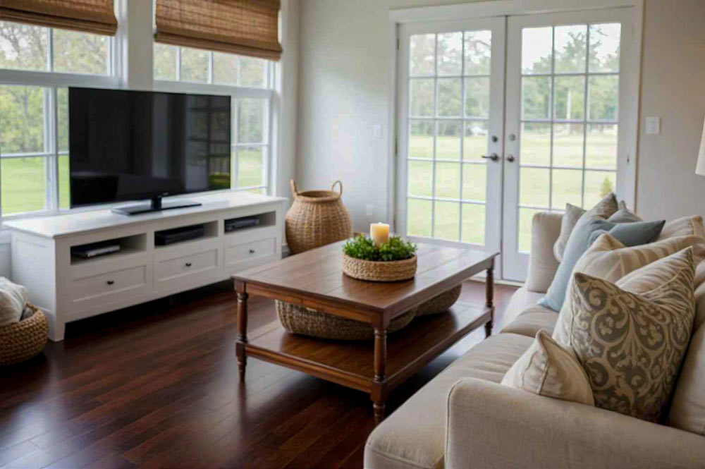 Amplasarea televizorului fata de ferestre