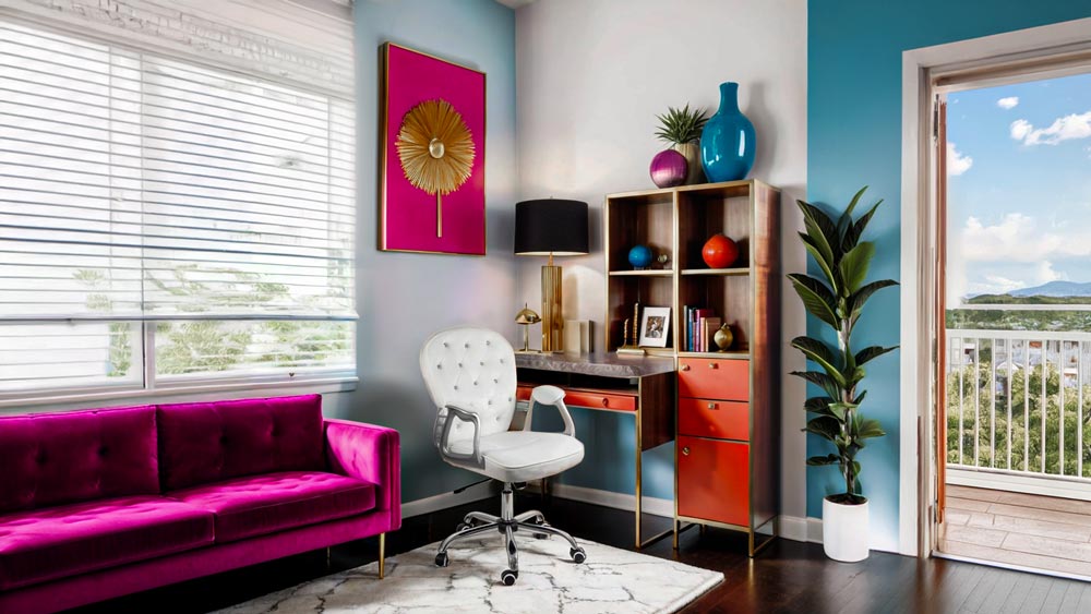 Scaun de birou OFF 437 alb