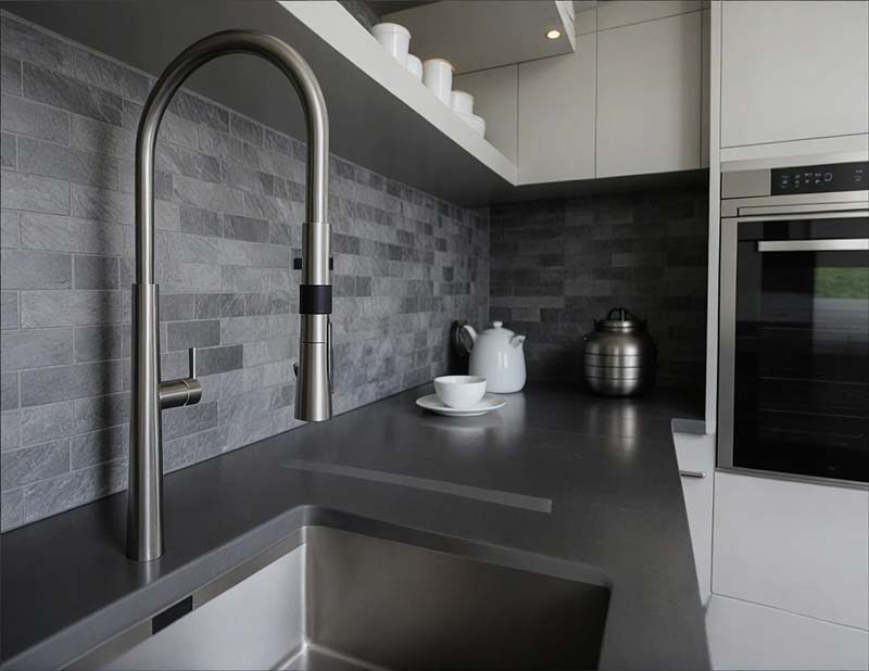 Culoarea gri soarece in design interior