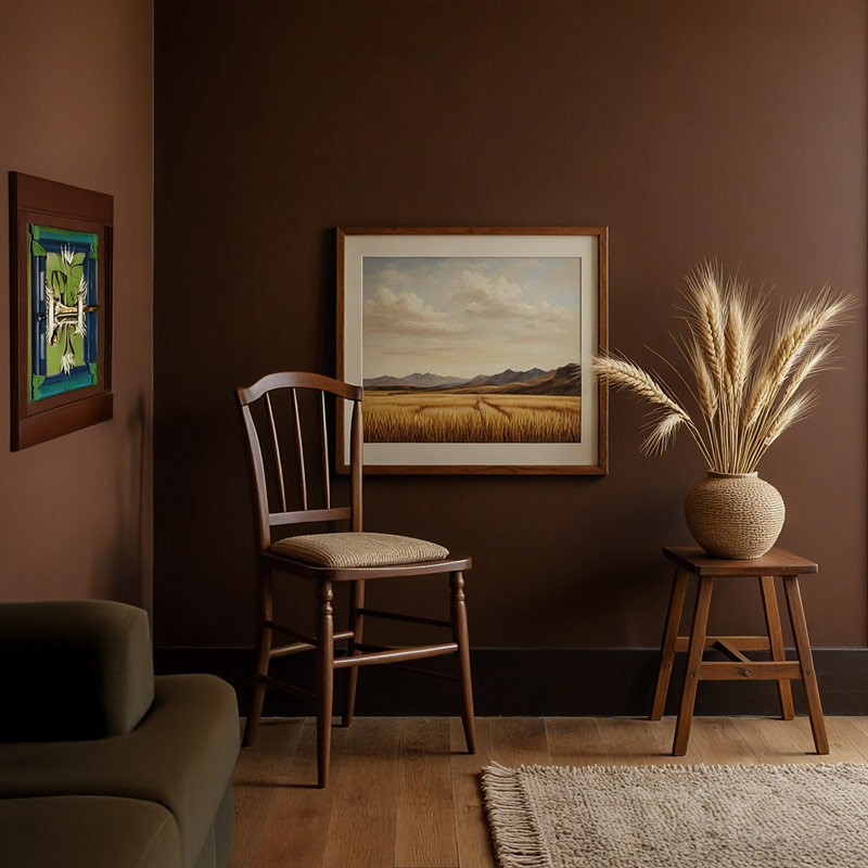 Influenta culorii Mocha Mousse