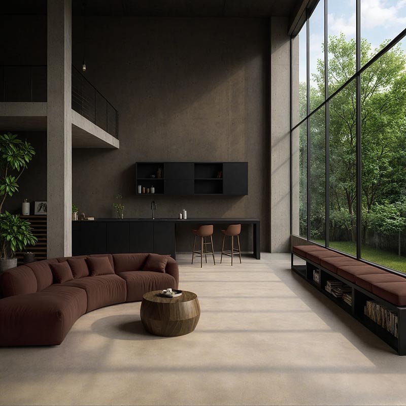 Living in culoarea anului Mocha Mousse