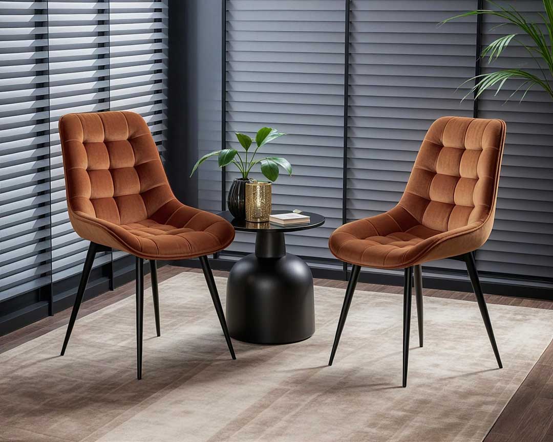 Scaune de living BUC 206 maro