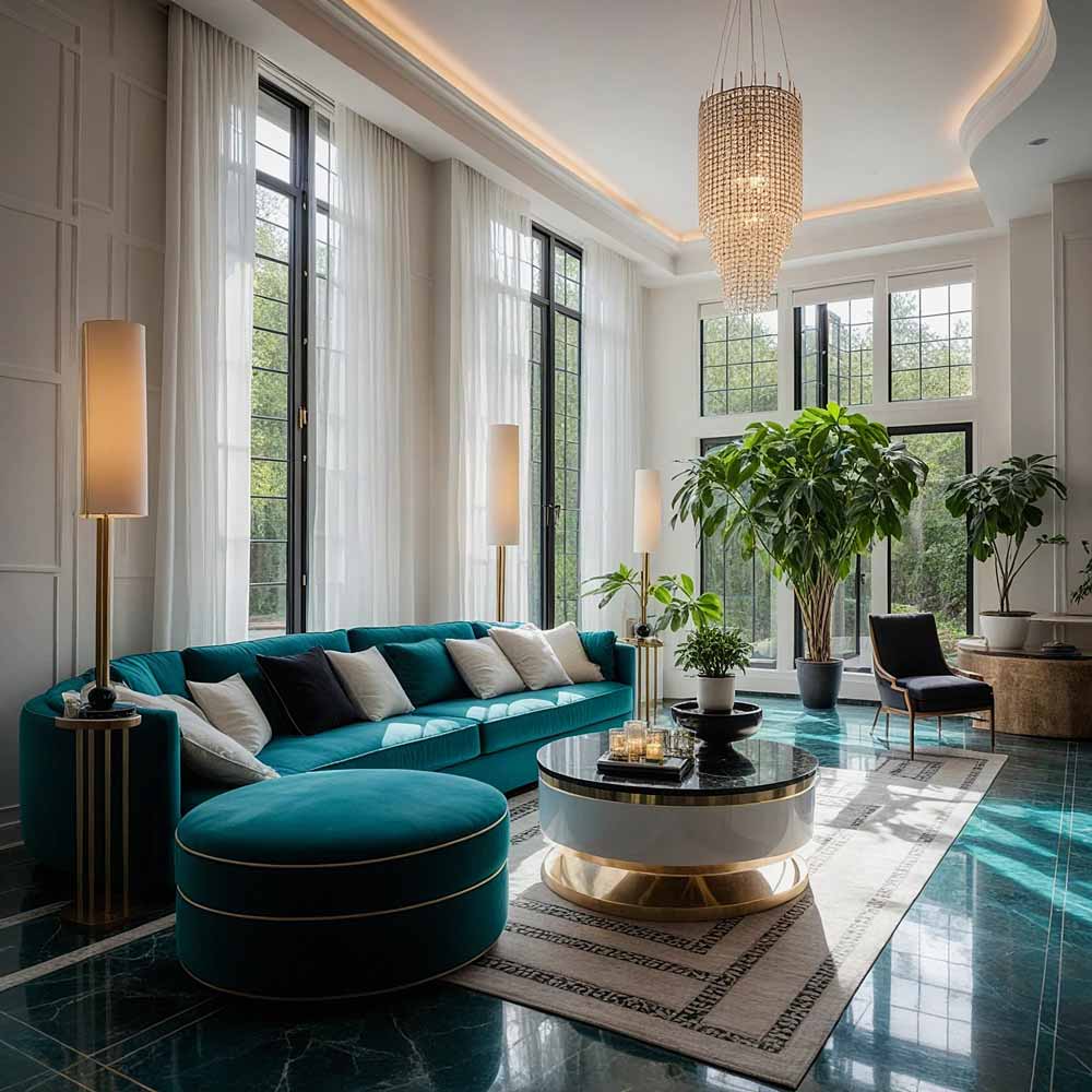 Stilul Art Decco in design interior